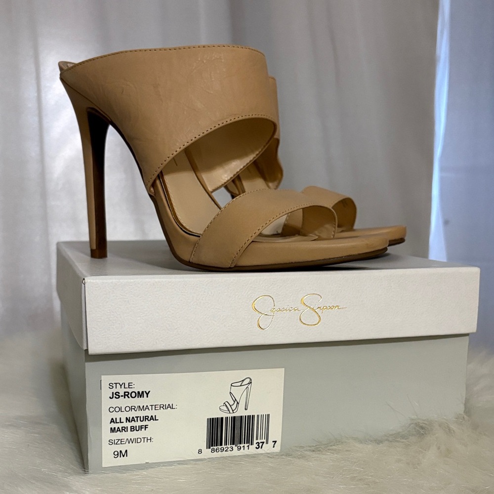 Jessica Simpson Buff Heeled Sandals
